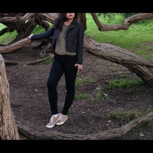 Anthropologie Cropped Fall Jacket